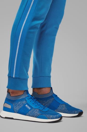 Spodnie BOSS Slim Fit Jogging Niebieskie Męskie (Pl71495)